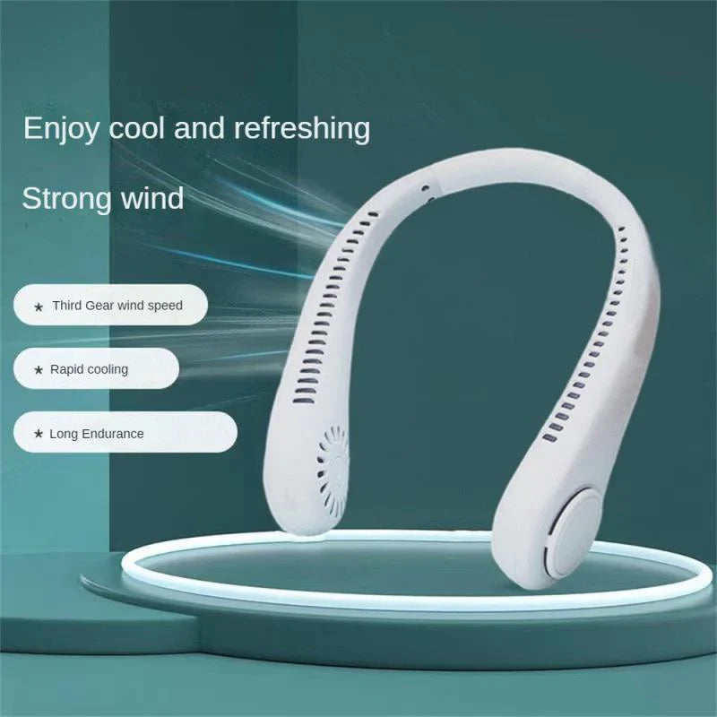 Rechargeable Hanging Neck fan
